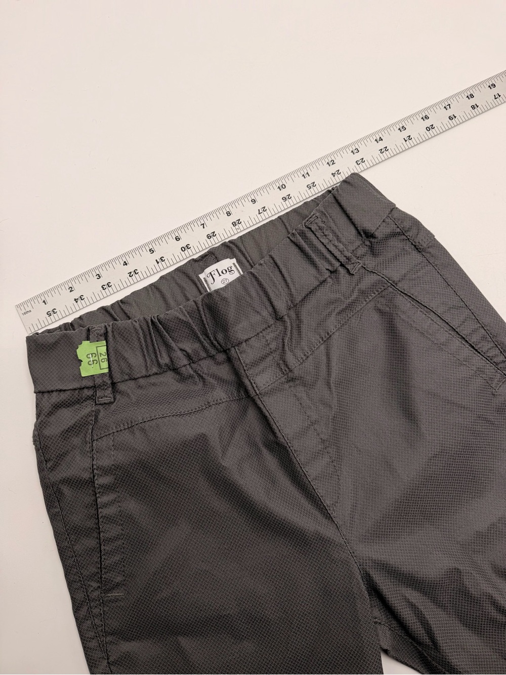 Flog Bevy Pants Womens 27 Charcoal Gray Pull On Stretch Slim Flare MSRP $219 - Picture 4 of 5